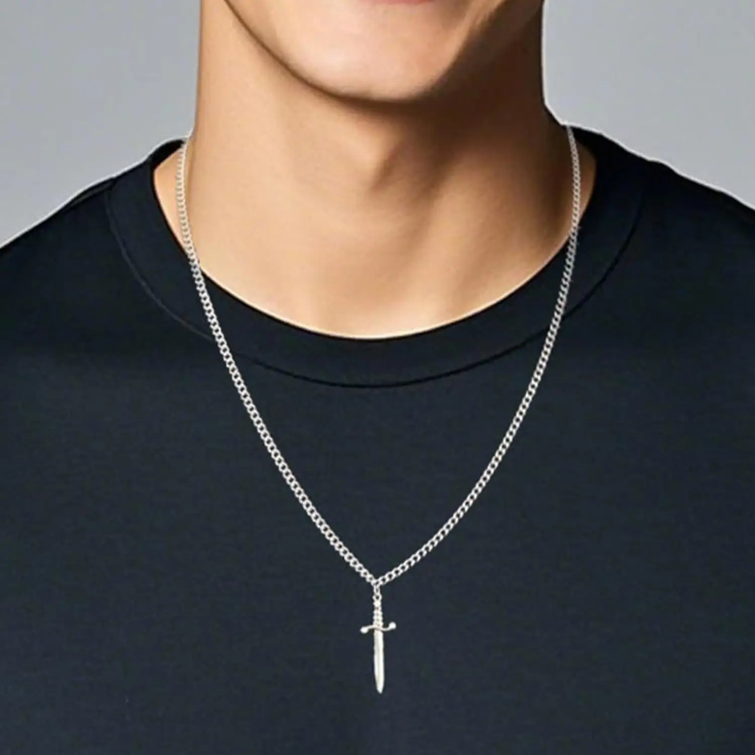 2025 комплект ожерелья с подвеской в форме сердца для пары украшение любви модное