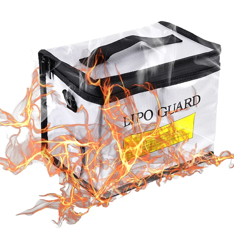 Огнестойкая Водостойкая Защитная Сумка Для Липо-аккумулятора Гоночных Дронов FPV