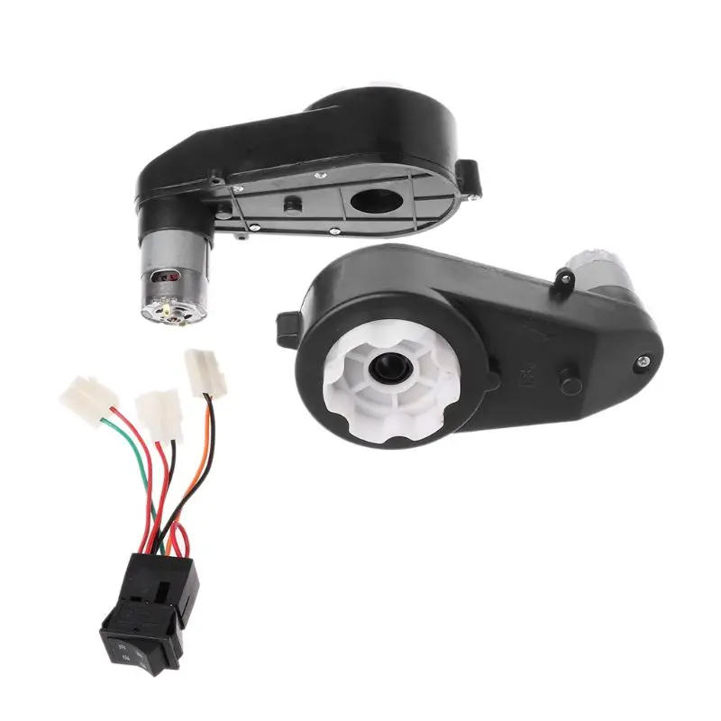 

12V 15000RPM Bass Motor Gear Box Replacement Accessories For Kids Car Toy Parts
