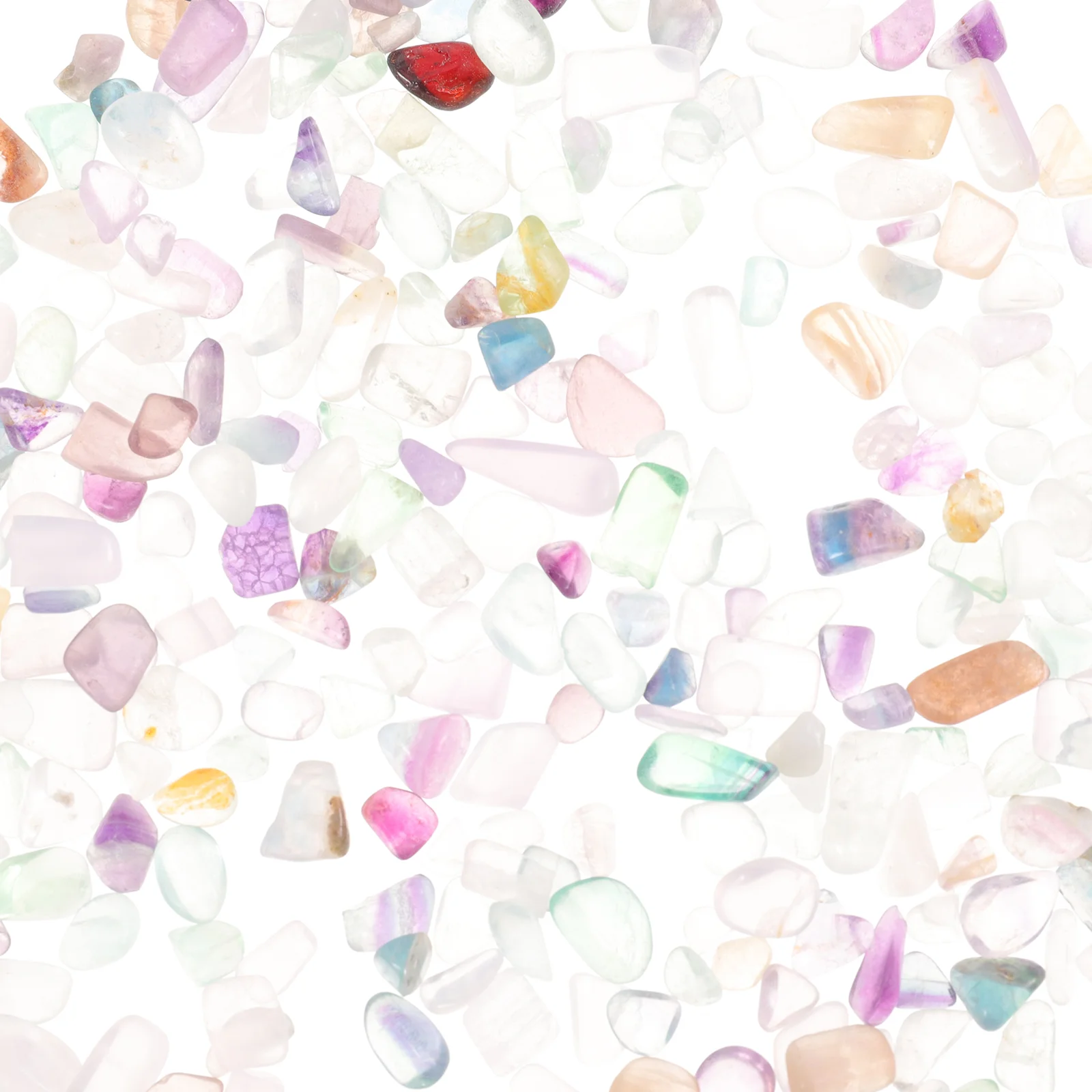 

1 Colorful Table Scatter Decor Decorative Vases Fillers Irregular Tank Stones Vase Gravel Rocks