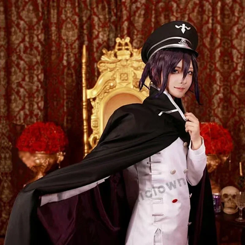 Костюм для косплея Danganronpa V3 Kokichi Ouma женская школьная форма костюм одежда парик