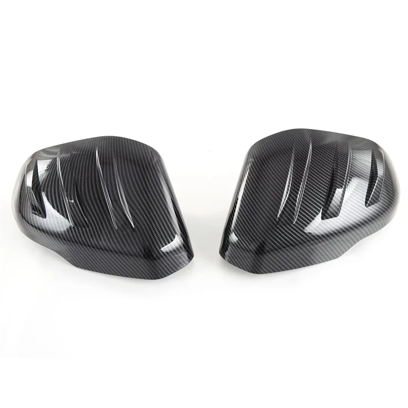 

For Honda HRV HR-V Vezel 2021 2022 Carbon Fiber Rearview Side Mirror Cover Cap Trim Frame