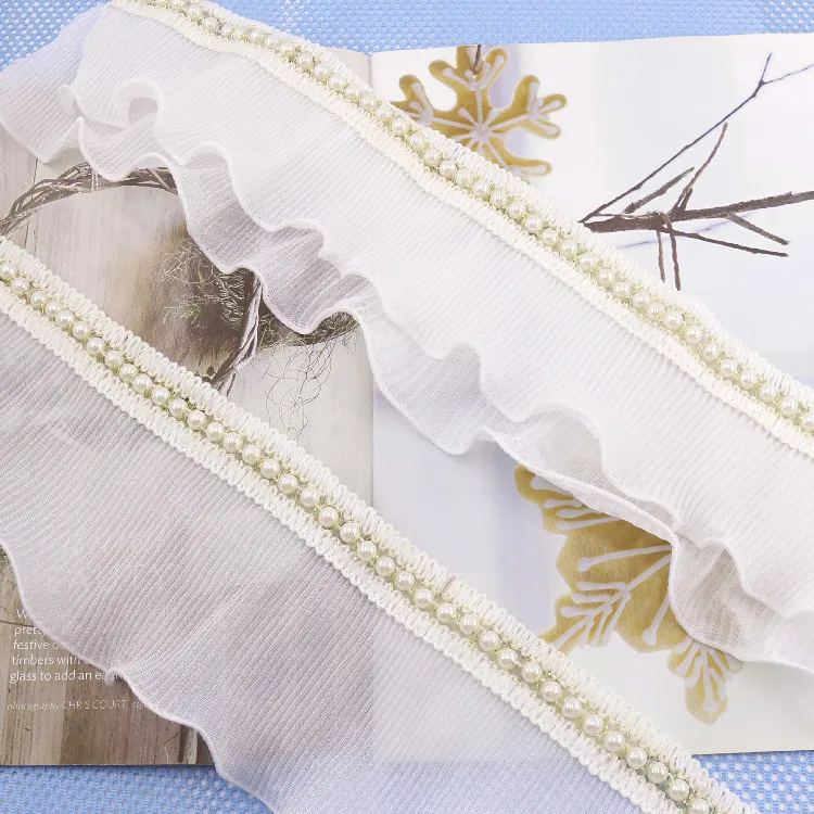 

Curtain Lace Ribbon Decorative Splicing Water-soluble Table Side Cushion Trimmed Side Yarn