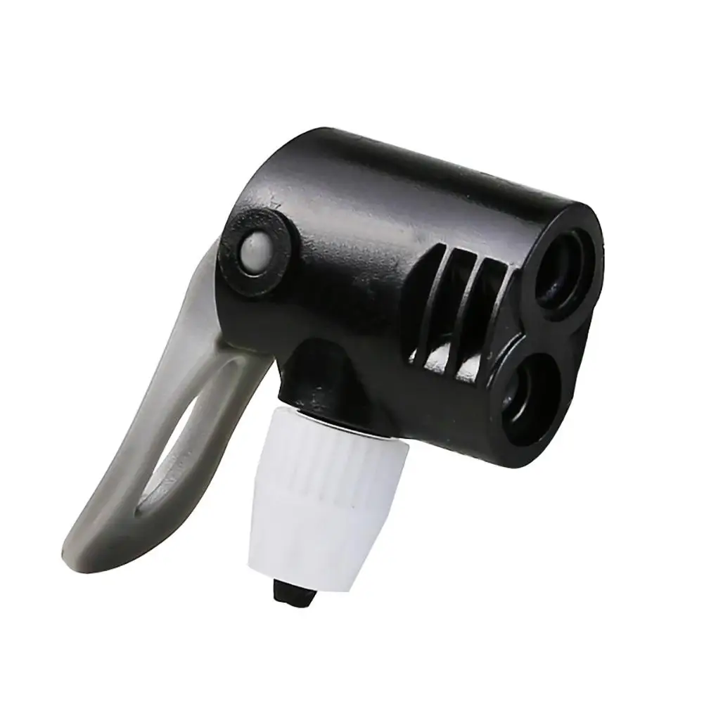 

Foot Activated Bike Bicycle Floor Pump PVC Dual Pump Head Gas Nozzle