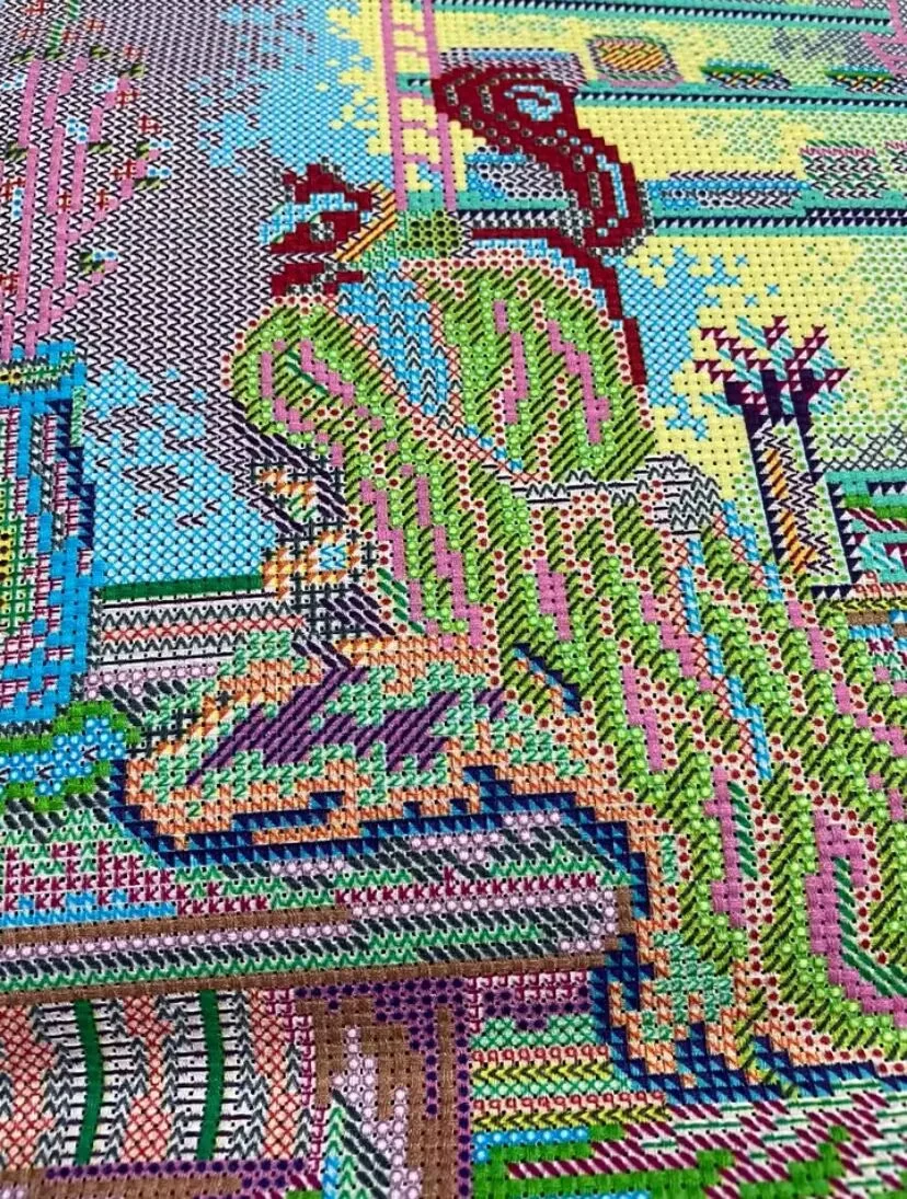 Набор для вышивки сделай сам 11 шт. 52x67 см