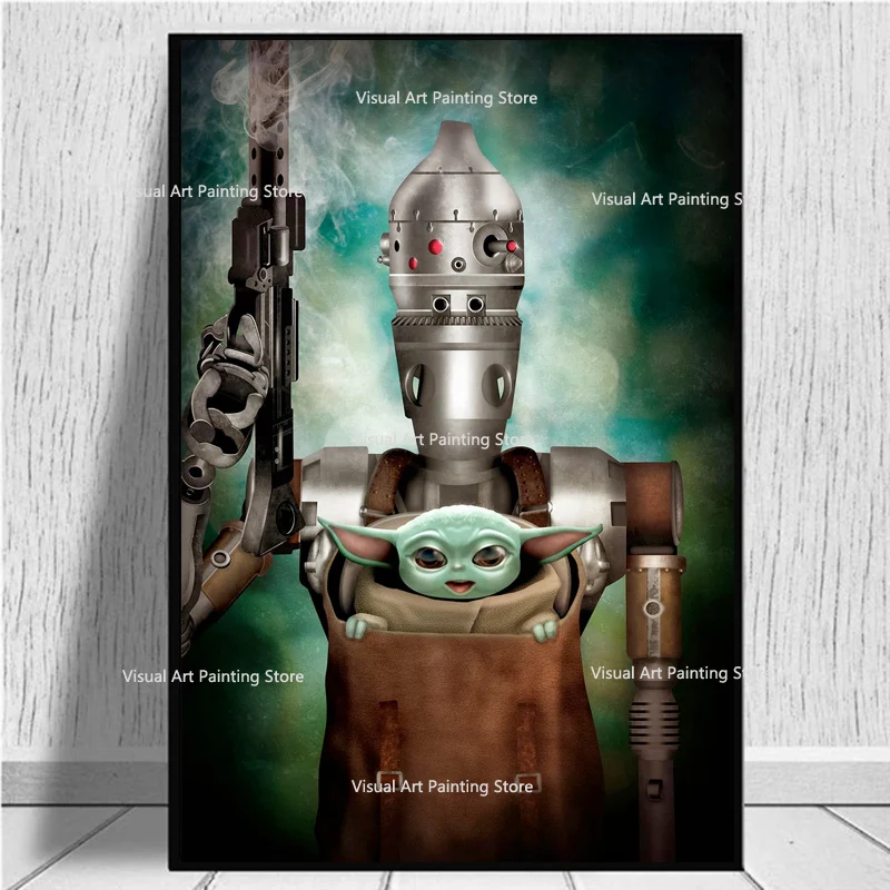 

Star Wars Disney Movie Posters and Prints Canvas Painting Wall Art Room Decor Pictures for Living Home Decoration HD Printed