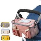 Сумка для детской коляски, вместительный органайзер для подгузников, для мам, для путешествий на открытом воздухе, забота о новорожденных