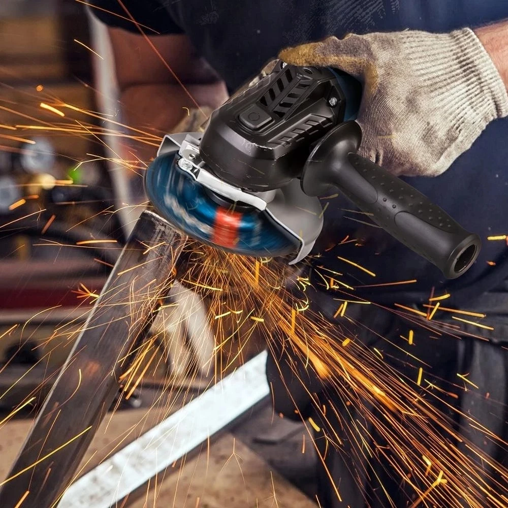 Аккумуляторная угловая шлифовальная машина 20 В литий-ионная 125 мм для резки