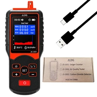 jd 3001 radiation dosimeter geiger counter nuclear electromagnetic radiation detector meter temperature and humidity measurement