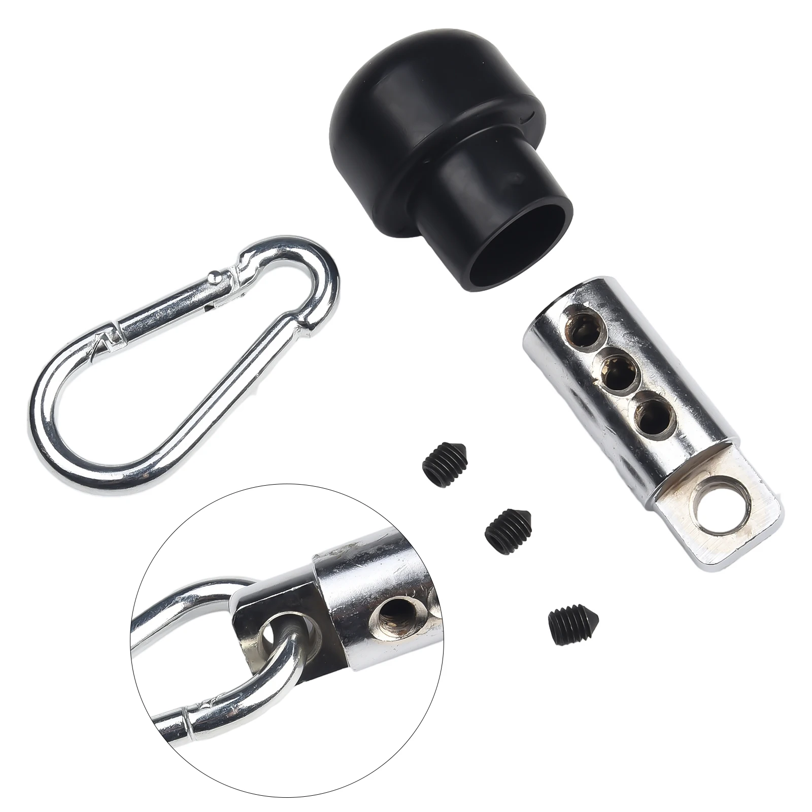 

Gym Equipment Cable Connector Safe and Durable Connector for Workout System Enhances Efficiency & Safety of your Gym Workout