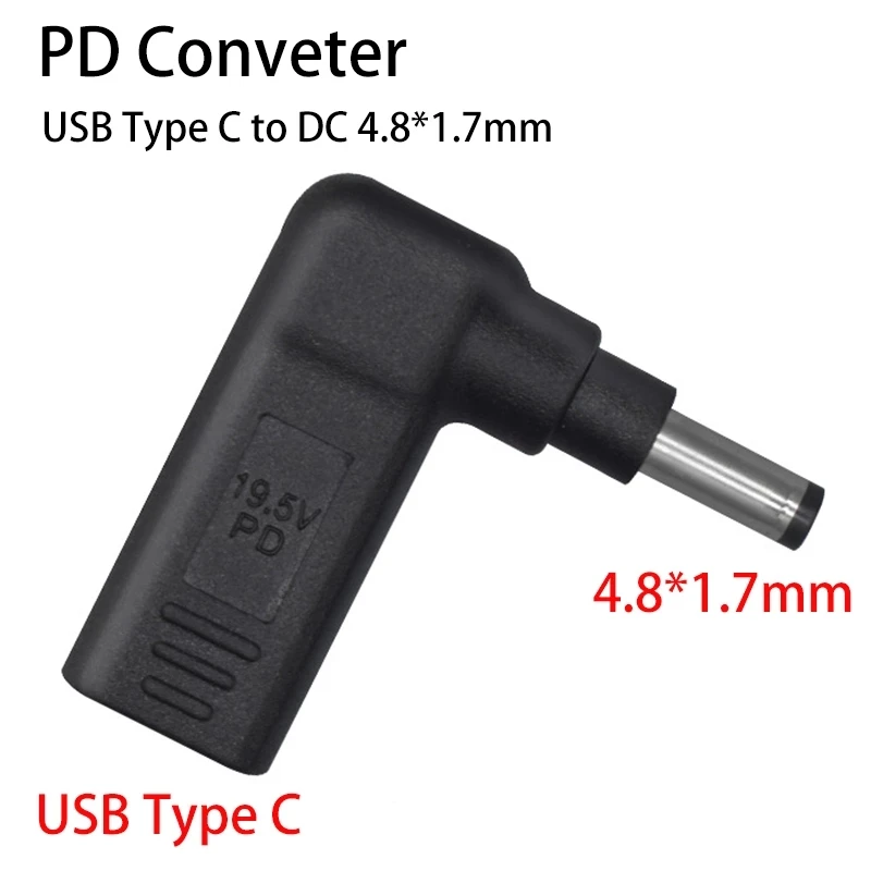 

Переходник с USB Type C «Мама» на DC 4,8*1,7 мм 4817 «папа»