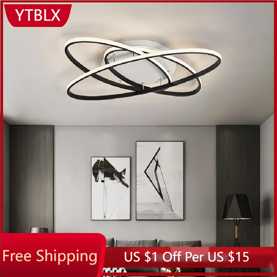 

Современные светодиодные люстры в минималистском стиле, потолок для гостиной, спальни, раннее освещение