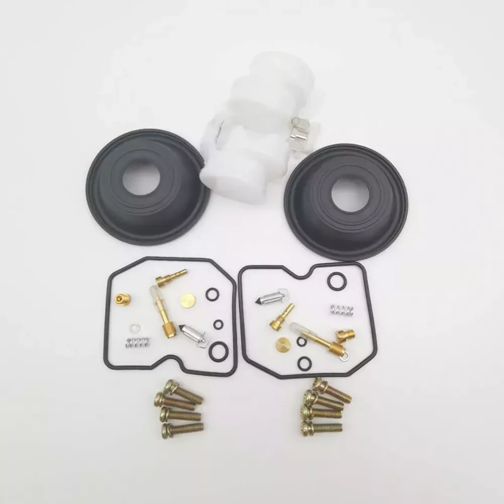 

2X For KAWASAKI Vulcan 500 EN500 EN 500 Carburetor Repair Kit Plunger Diaphragm High Quality Metal & Rubber Carburetor Kit car a