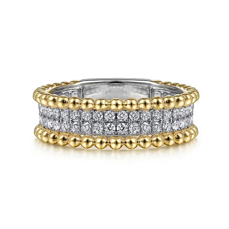 Huitan стильные женские обручальные ювелирные изделия кольцо с блестящим цирконием