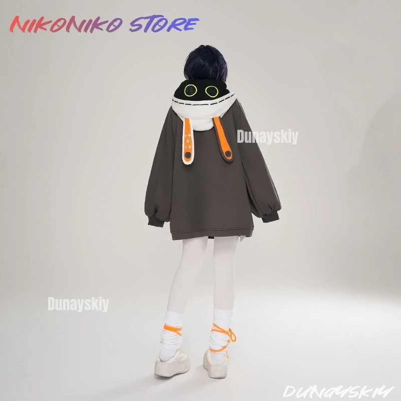 Фото Игра Zenless Zone Zero Bangboo Eous Косплей Костюм Толстовка с капюшоном The Bangboo Маска Пальто Eous Greatcoat Fan Eous Outfit ZZZ №4