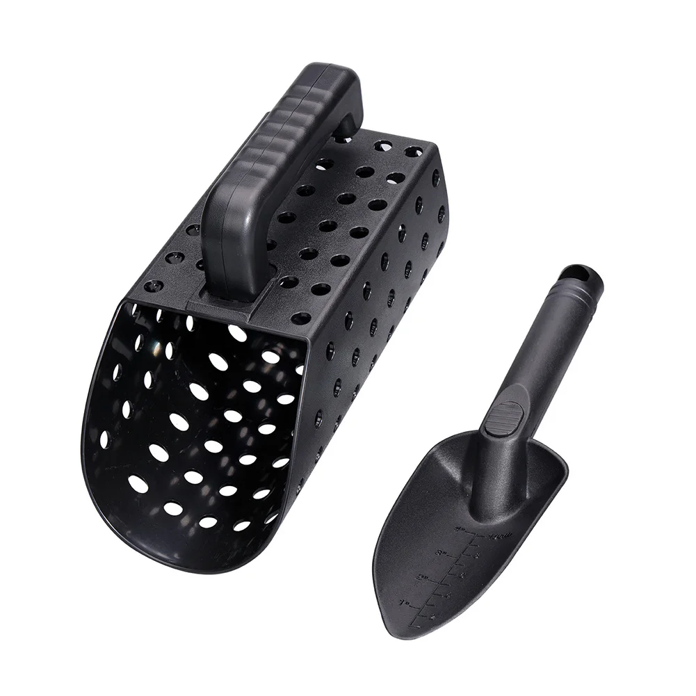 Metal Detector Sand Scoop Shovel Set ABS Beach Digging Filter Tool For Underground Metal Detecting Gold Treasure Detector