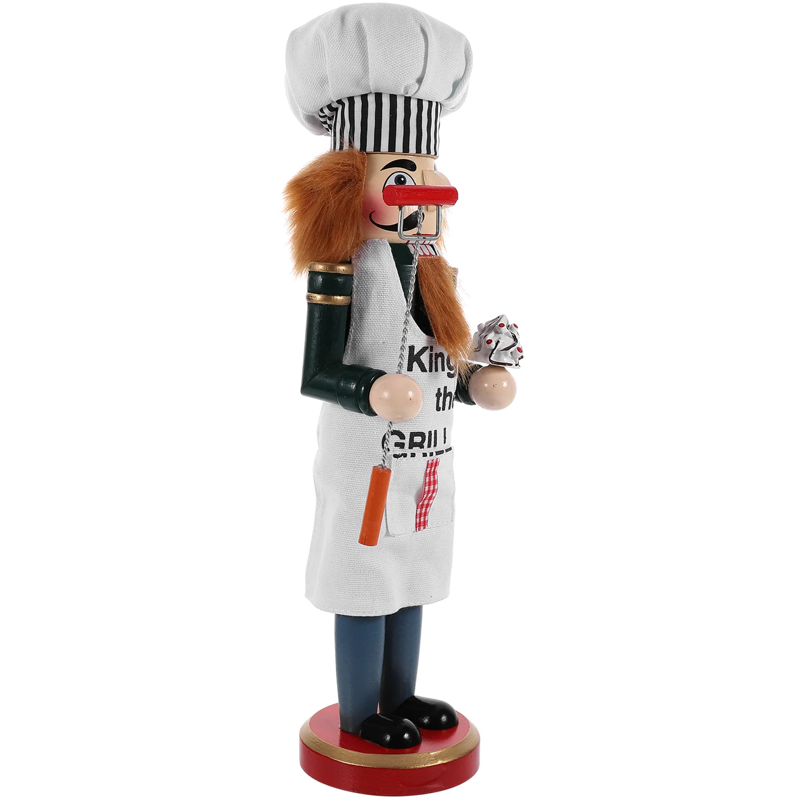 

Nutcracker Nutcrackers Ornament Festival Wooden Christmas Figures Decorative Xmas Party Cloth Kitchen