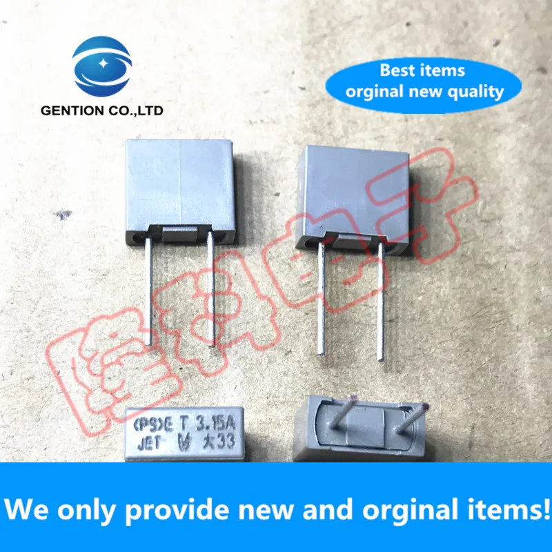 

10 шт. 100% Новый оригинальный SBE32 T3.15A квадратная страховка 125 В предохранительная трубка большой 34 медленный выдув 63 в серый