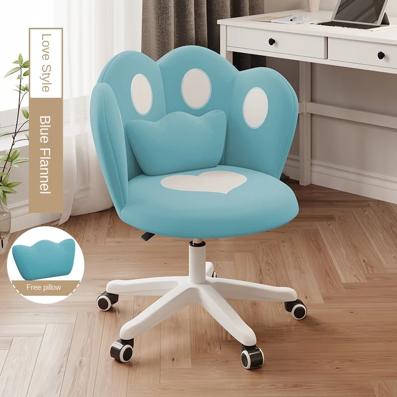 

Computer Chair Home Comfortable Long-Sitting Study Dormitory Chairs College Student Backrest Desk Lazy Swivel Chair Bedroom