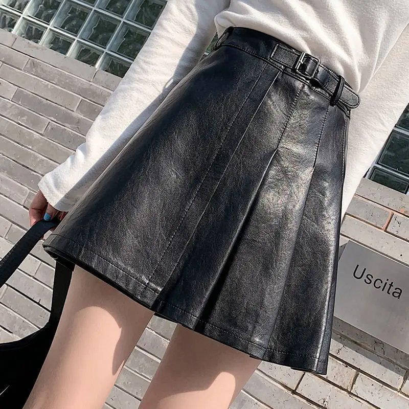 

Sexy Pleated Mini Women's Skirt Fashion High Waist With Zipper Skirts Female 2022 Summer Lady Streetwear Party Bottoms t362