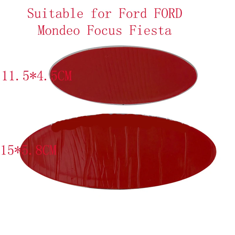 

1PCS Brand New Car Cover Badge Rear Car 15X5.8cm/11.5X4.5cm Trunk Logo Ford Exterior Modification Accessories Premium Sticker