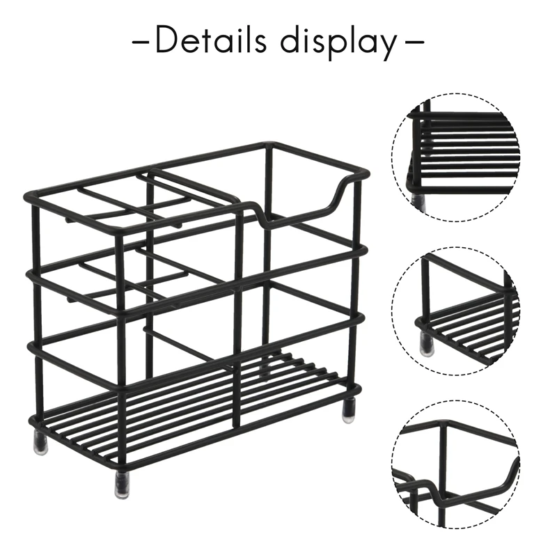 Держатель для зубных щеток из нержавеющей стали подставка зубной пасты в ванной