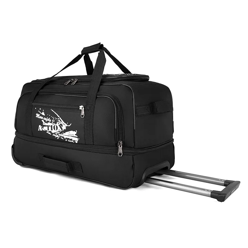 Suitcase And Travel Bags Wheels New Waterproof Large Capacity Carry On Luggage Trolley Handbag Unisex Valises A Roulettes