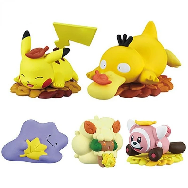 

Pokemon Doll Pikachu Psyduck Figurine Statue Model