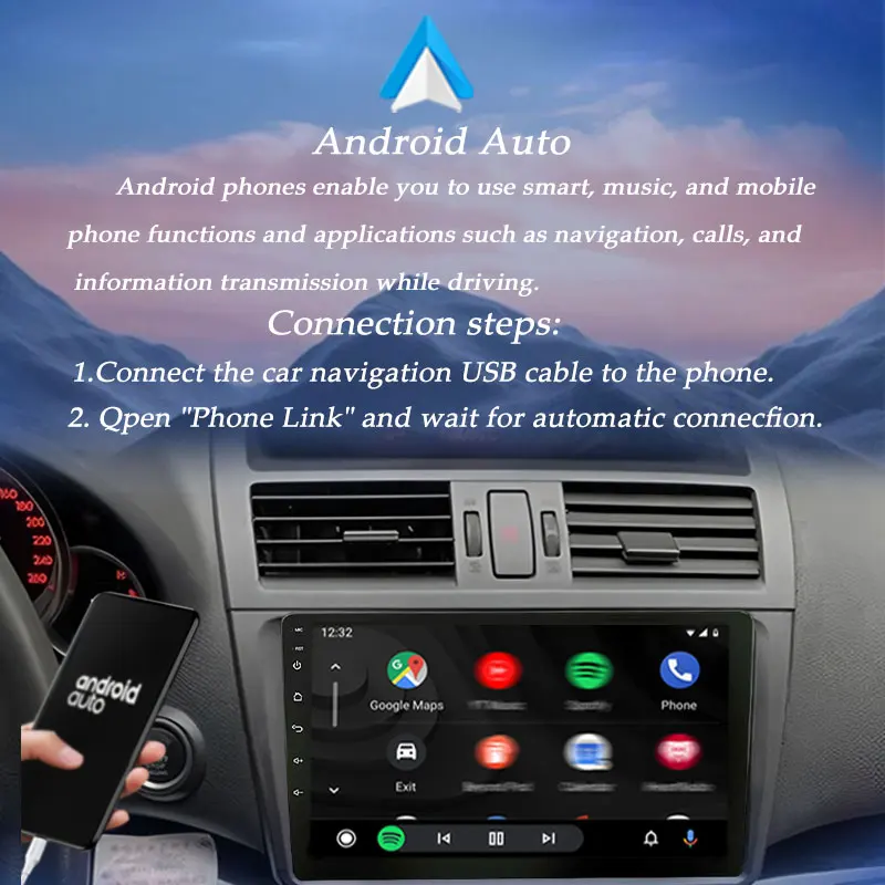 Фото Android 15 для KIA K7 Cadenza 2013-2017 Беспроводной Carplay Автомобильный радиоприемник Мультимедийный плеер GPS-навигация DSP Стерео Авторадио WIFI №4