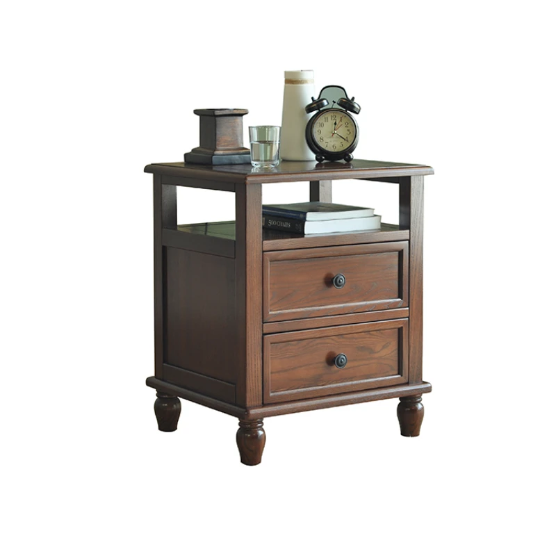 

Bedside cupboard Wood Furniture and Side Table Nightstands Nesting Corner Desk Stacking Telephone solid wood furniture wholesale