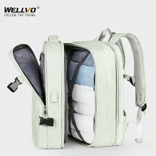 Extendible Travel Backpack Unisex Laptop Bag Women Large Luggage Bags Men's Students Business Trip USB Charge Mochila XA299C