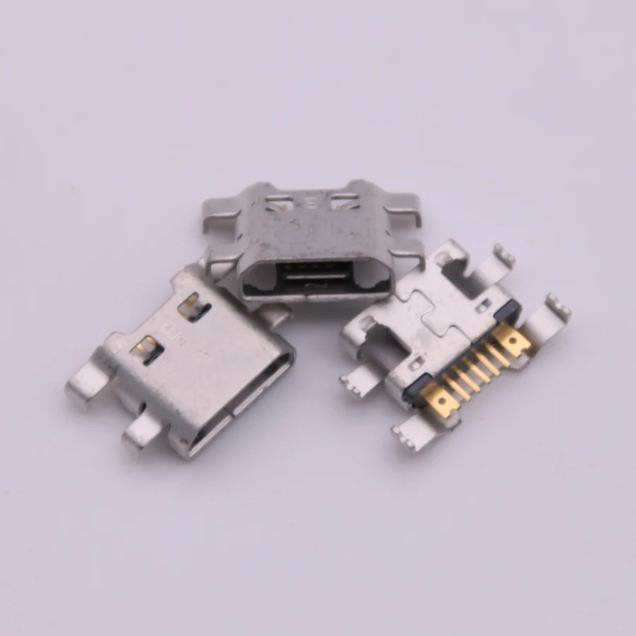 10Pcs USB Charging Dock Plug Charger Port Connector For LG Q6 Plus M703 M700 US700 X600 Q6Plus X400 K420 K428 SU640 Micro Jack - купить по