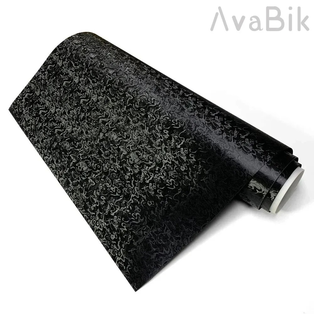 Премиум Metaverse пленка глянцевая черная камуфляжная виниловая для автомобиля ПЭТ