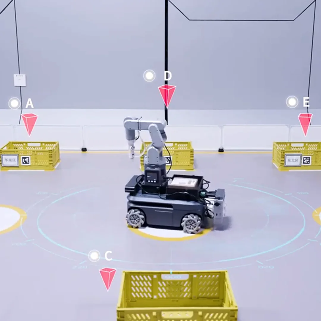 Фото Комплект интеллектуальной логистики Elephant Robotics myAGV Compound Robot №2