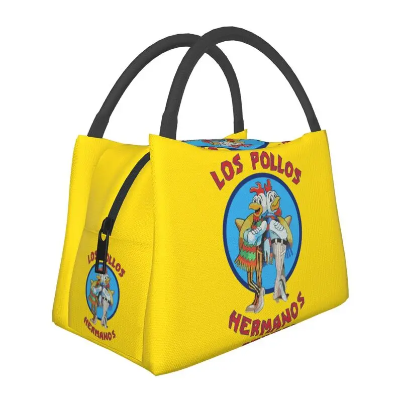 

Антистрессовая изолированная сумка для обеда для открытого пикника Los Pollos Hermanos герметичный охладитель термальная коробка для бенто для женщин