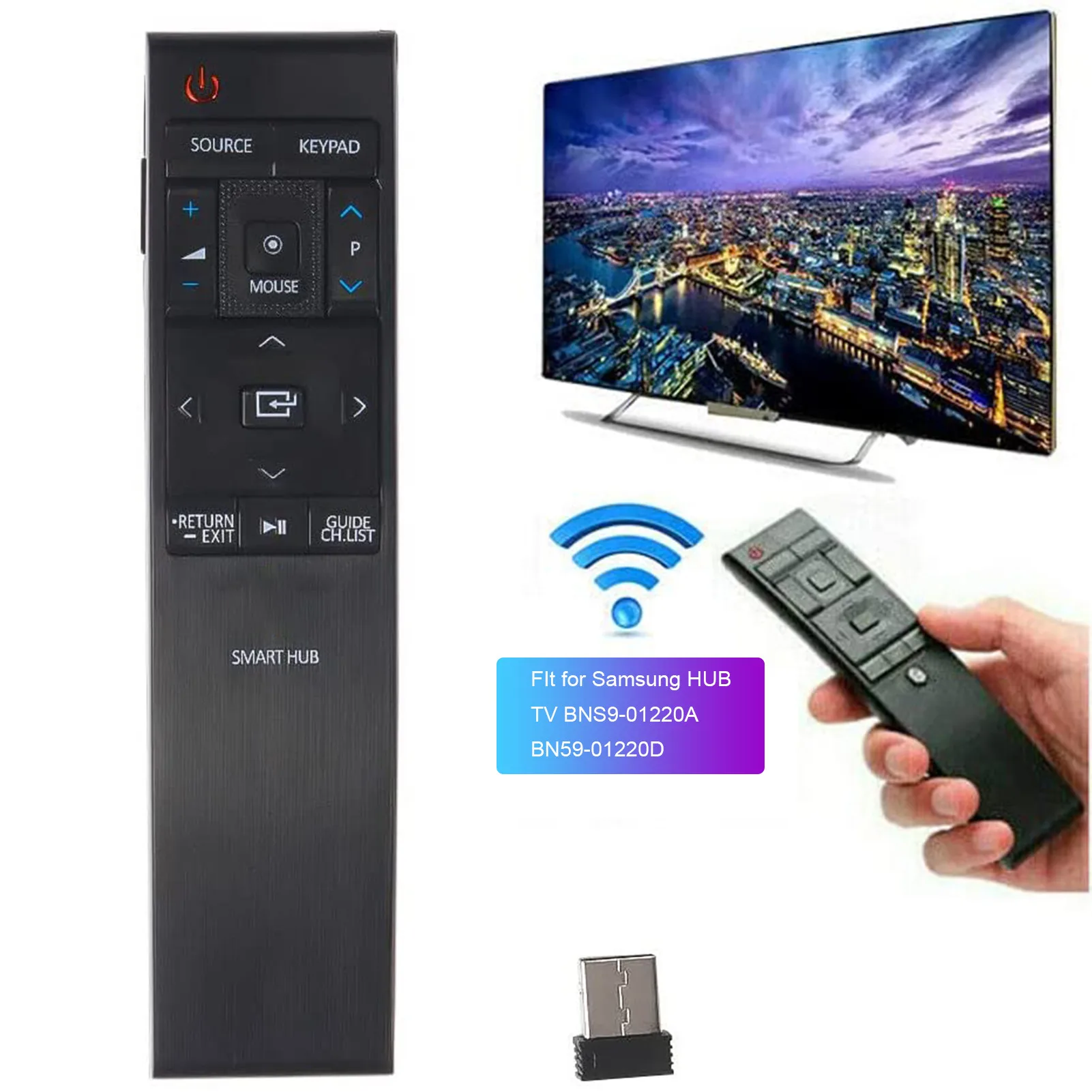 

New Smart Remote Control Suitable For Samsung TC BN59-01220A BN59-01220E BN59-01220G BN59-01220D BN59-01220J