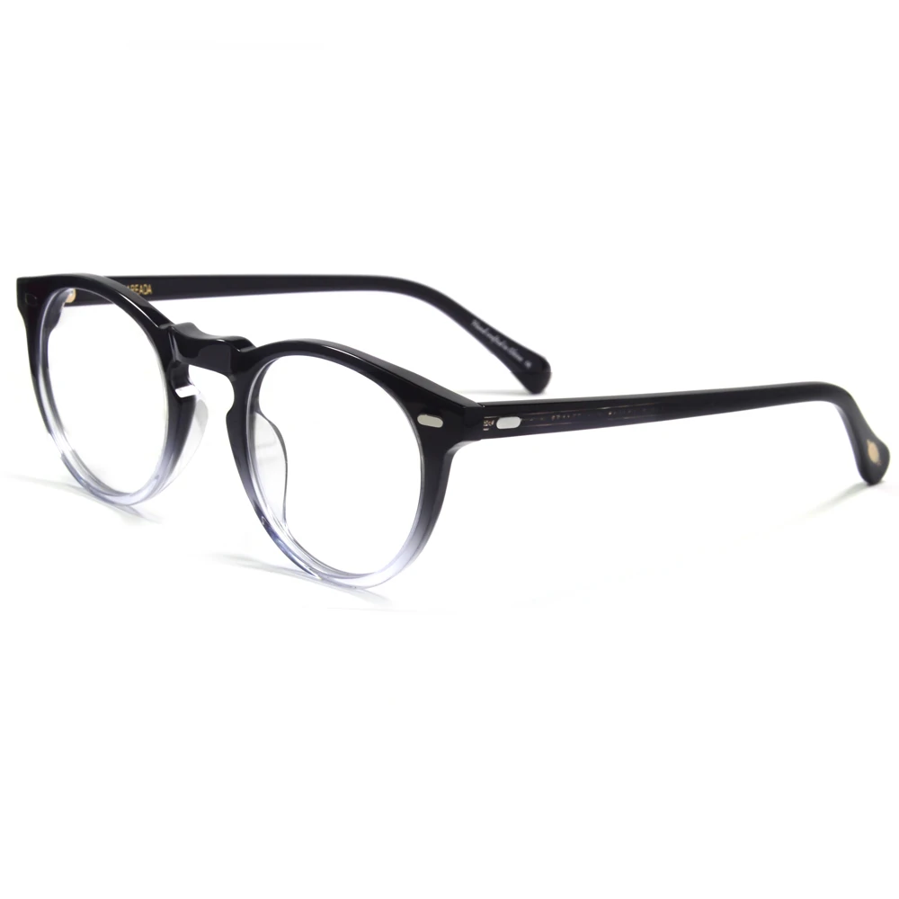 Gregory peck Glasses Frame OV5186 Mens Round Eyeglasses Vintage Round Diopter Eyeglasses for Men Women's Round Glasses Frame