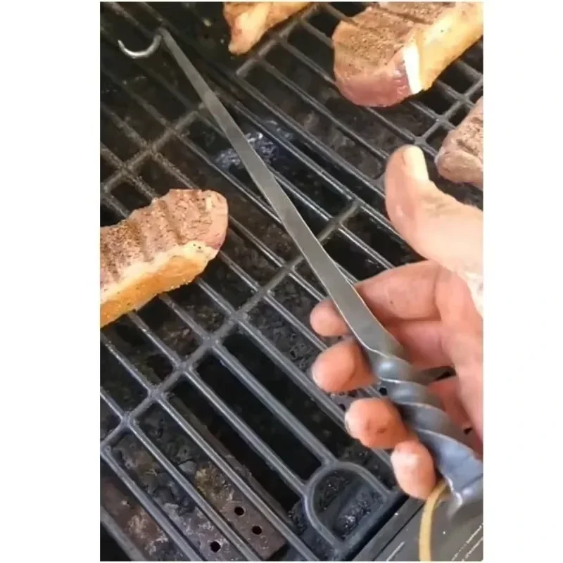 Крючки для пищевых продуктов ручные флип-барбекю пикника практичный инструмент