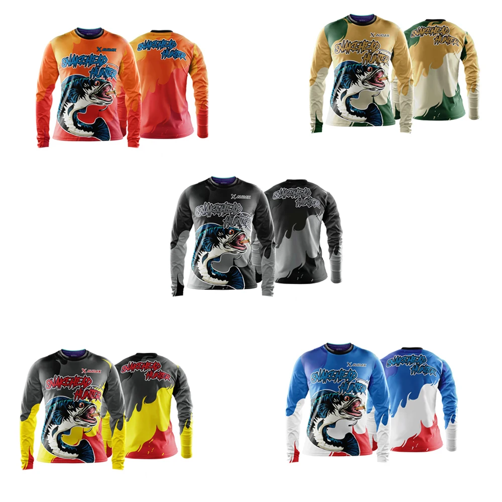 #8 AUDAX уличная рыболовная рубашка одежда для рыбалки женская футболка с длинными