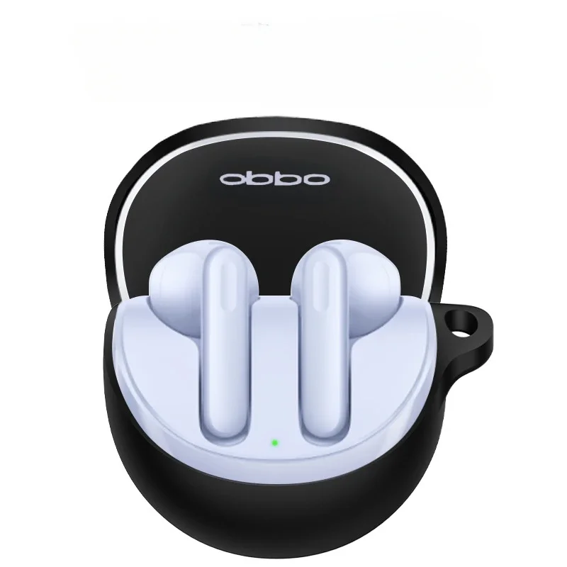 Силиконовый чехол для oppo enco air 3 милый сиамский силиконовый однотонный