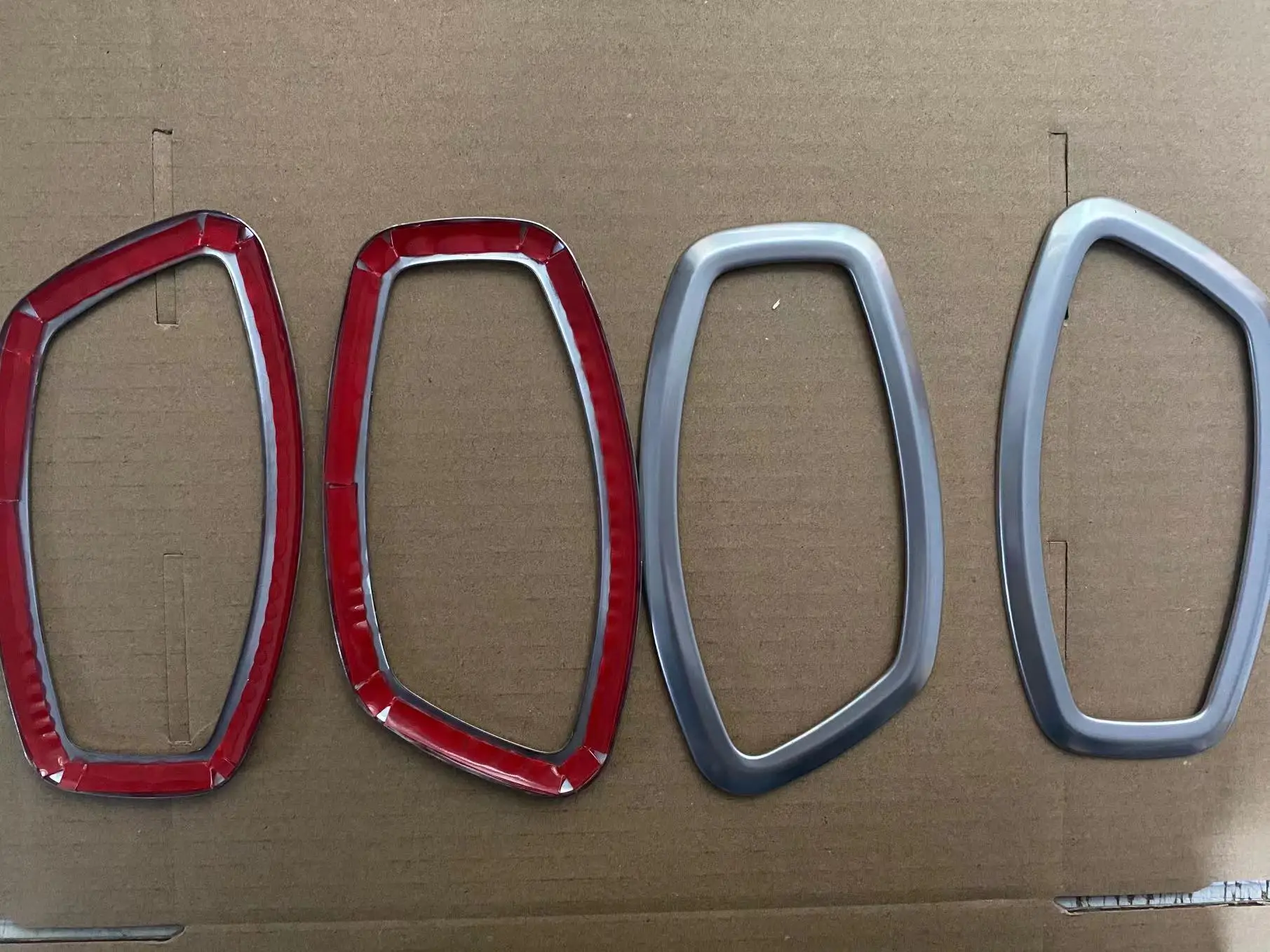 

STAINLESS STEEL Inner Interior Inside Door Handle Covers Frame for Fluence 2010-2016