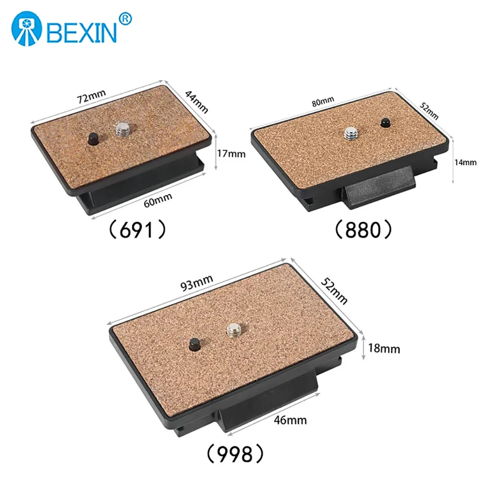 БЫСТРОРАЗЪЕМНАЯ пластина BEXIN для камеры, штатив, головка, монопод, Монтажная пластина адаптера для камеры YUNTENG 880/870/8008/860/950/288 БЫСТРОРАЗЪЕМНАЯ пластина BEXIN для камеры, штатив, головка, монопод, Монтажная пластина адаптера для камеры YUNTENG 880/870/8008/860/950/288