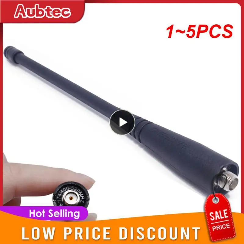 

1~5PCS 400-470 MHz Antenna for Motorola Radios GP88 GP88S GP328 GP338 GP338 GP140 HT750 CP200 HT1250 EP450 6Inch