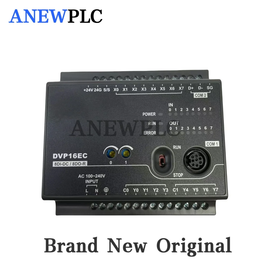 Фото Новые модули ПЛК DVP10EC00R3, DVP14EC00R3, DVP16EC00R3, DVP20EC00R3, DVP24EC00R3 №1