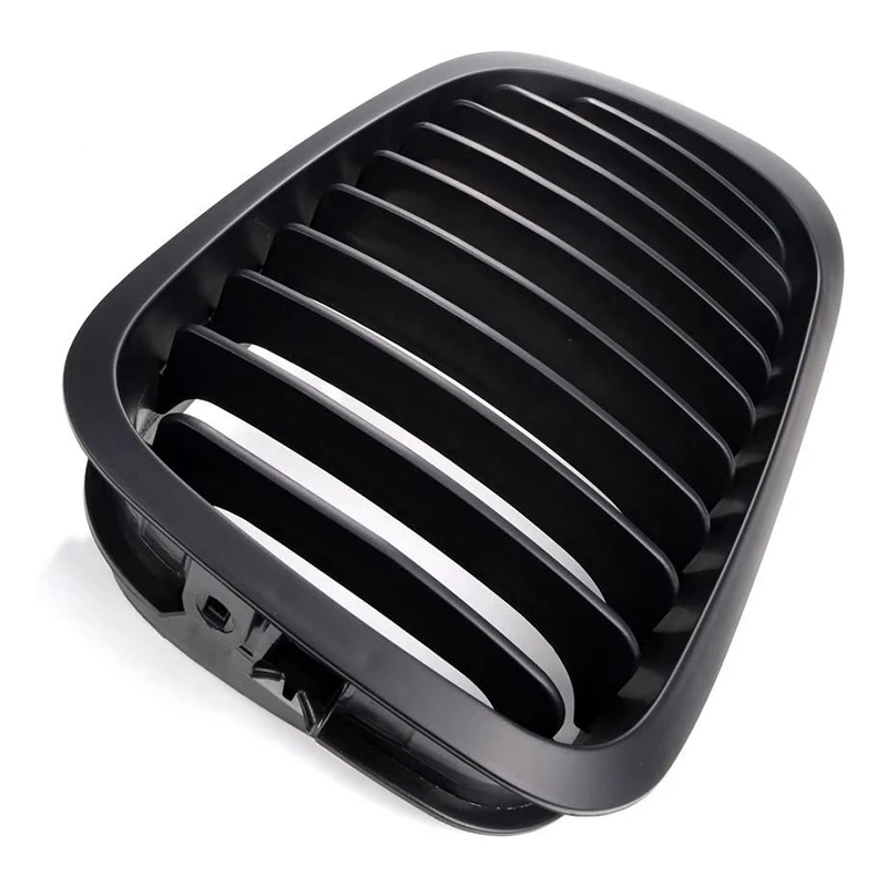 Matte Black Front Sport Kidney Grille Grill For -BMW 3 Series E46 2-Door Coupe Cabriolet Pre-Facelift 1999-2002