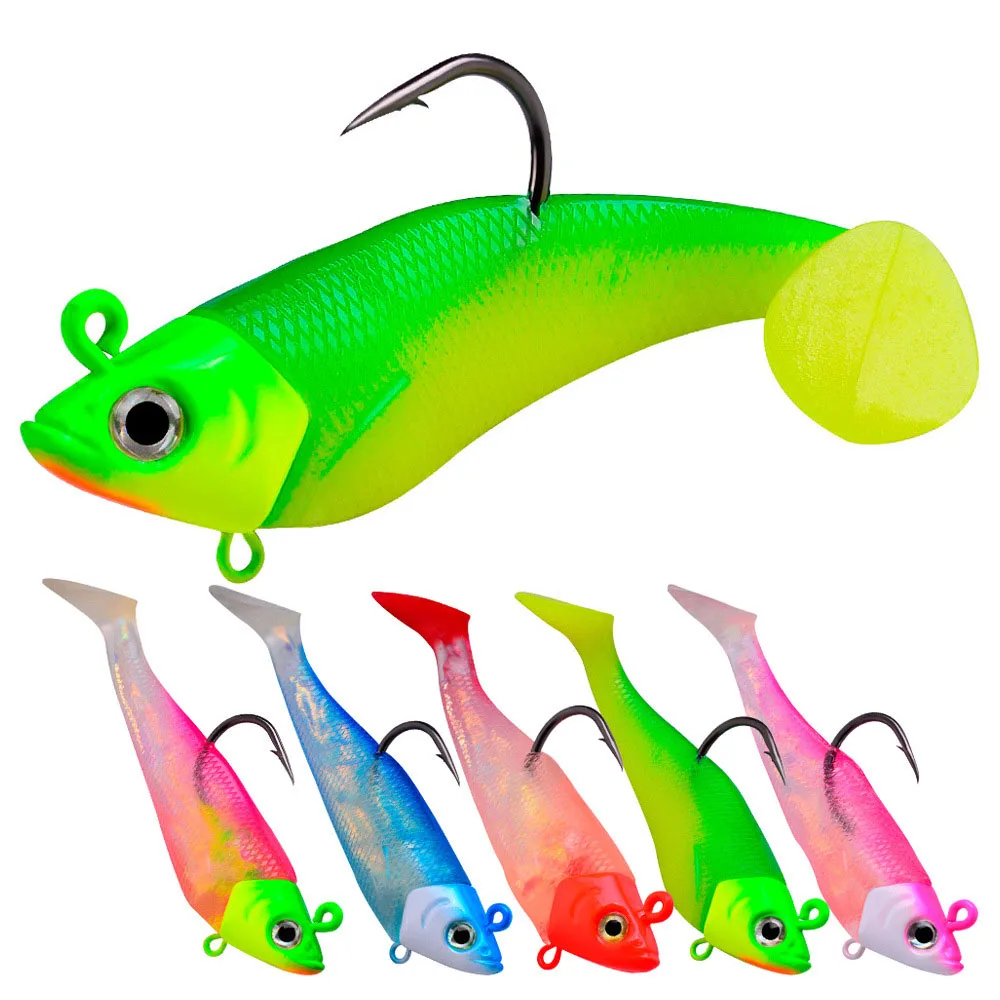 

Новинка, сменные мягкие приманки с Т-образным хвостом 11,7/12 см, 1 шт., мягкие приманки для рыбалки, Искусственные Силиконовые воблеры для окуня...