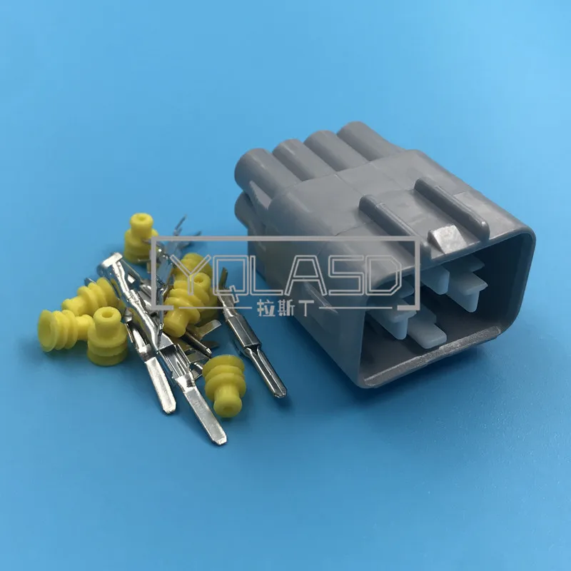 

1 комплект, 8-ходовой автомобильный разъем для проводной фары, водонепроницаемый фонарь для Toyota 7283-1288-40