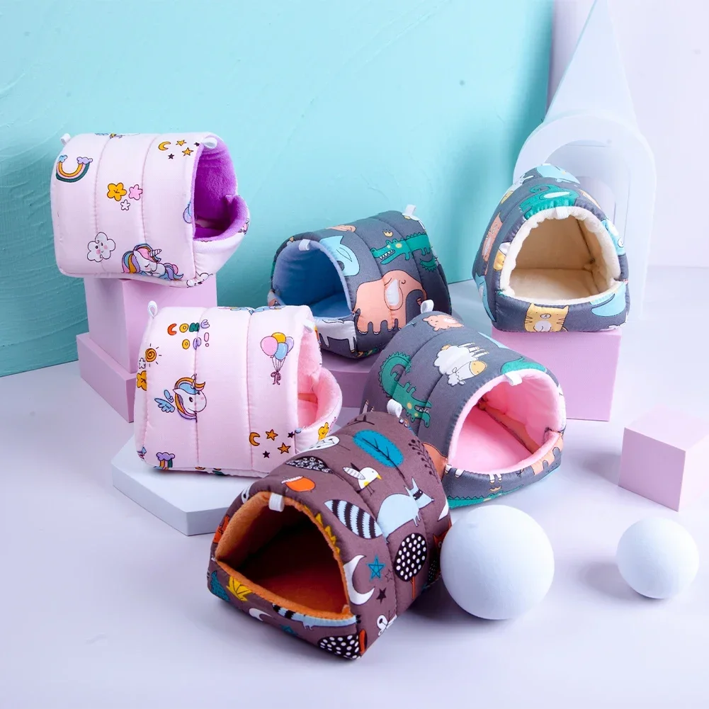 Милая спальная кровать с маленькими животными кролик белка гнездо для морской