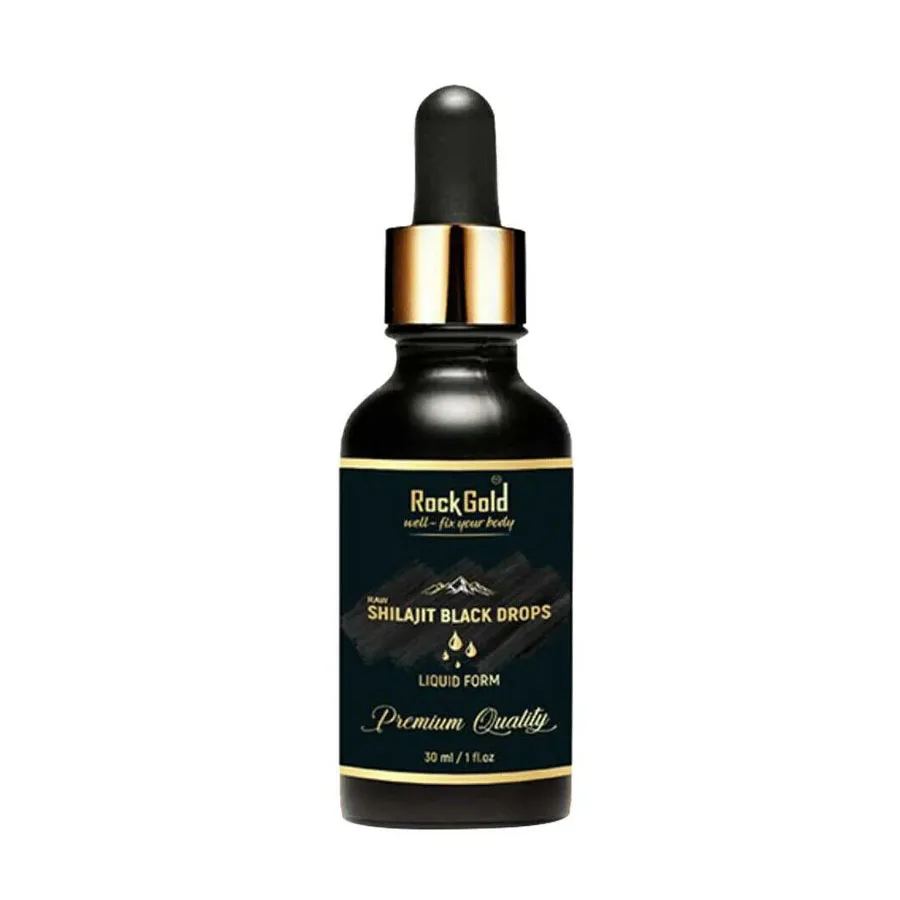 

Rock Gold Raw Shilajit Black Drop 30 мл капля масло Mumiyo Mumio