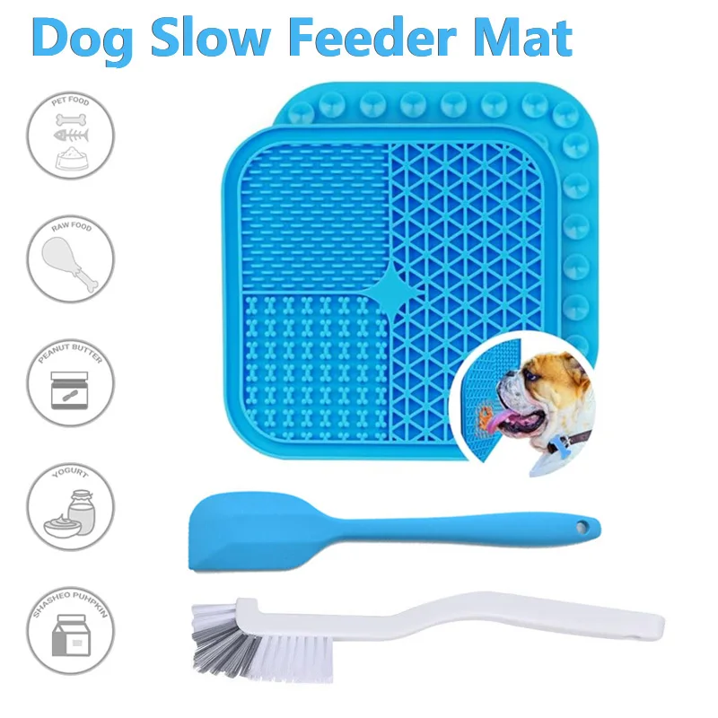 Силиконовый Коврик Для Домашних Животных Медленная Кормушка Собак И Кошек